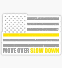 Tow Truck Driver Move Over Slow Down Sticker