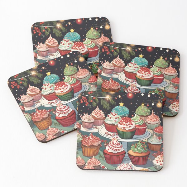 Item preview, christmas cupcakes designed and sold by cherryj27.