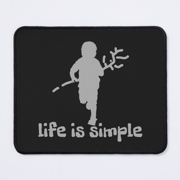 Item preview, life is simple designed and sold by Betinka.