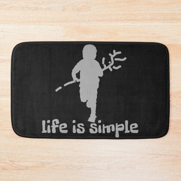 Item preview, life is simple designed and sold by Betinka.