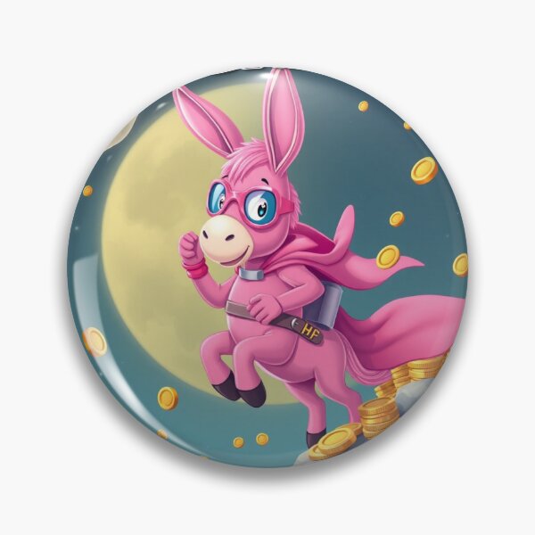 Item preview, PINK DONKEY_D127 designed and sold by DONKYCOIN.
