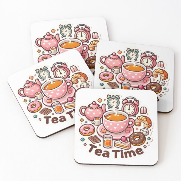 Item preview, teatime with cake designed and sold by Shubatdesigns.