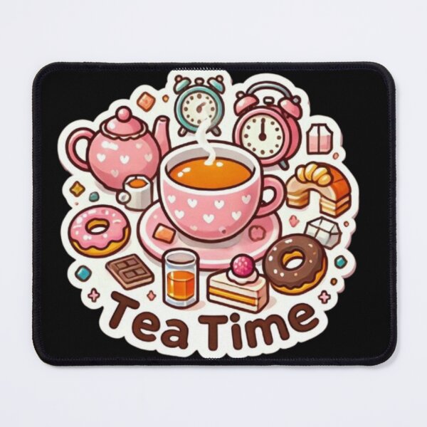 Item preview, teatime with cake designed and sold by Shubatdesigns.
