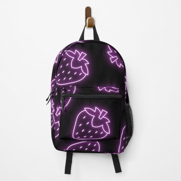 Item preview, Neon Strawberry Pattern - Trendy Glow Aesthetic Design XL designed and sold by hutech.