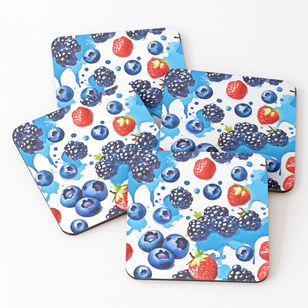 Item preview, Vibrant Berry Pattern designed and sold by Health And Fitness Posts e-Store.