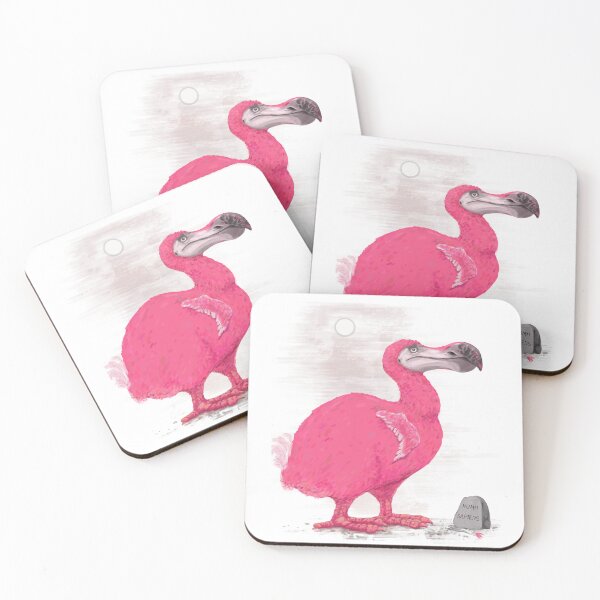 Item preview, Pink Dodo beside the Last Human Grave designed and sold by SpottedPilot.