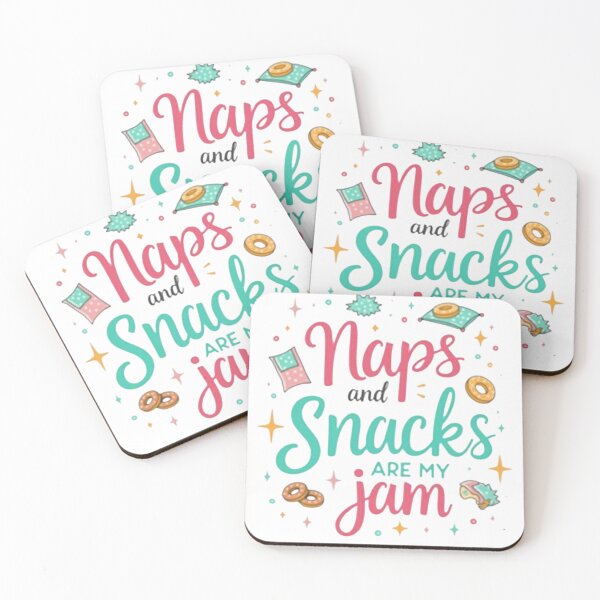 Item preview, naps and snacks are my jam designed and sold by SellingStuff91.