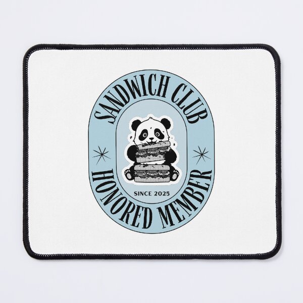 Item preview, Panda Eating Club Sandwich | Sandwich | Gobble Gala  designed and sold by Kids GobbleGala.
