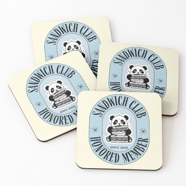 Item preview, Panda Eating Club Sandwich | Sandwich | Gobble Gala  designed and sold by Kids GobbleGala.