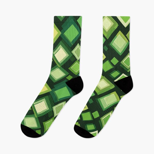 Item preview, Green Tile Squares designed and sold by LoudmouthGaming.