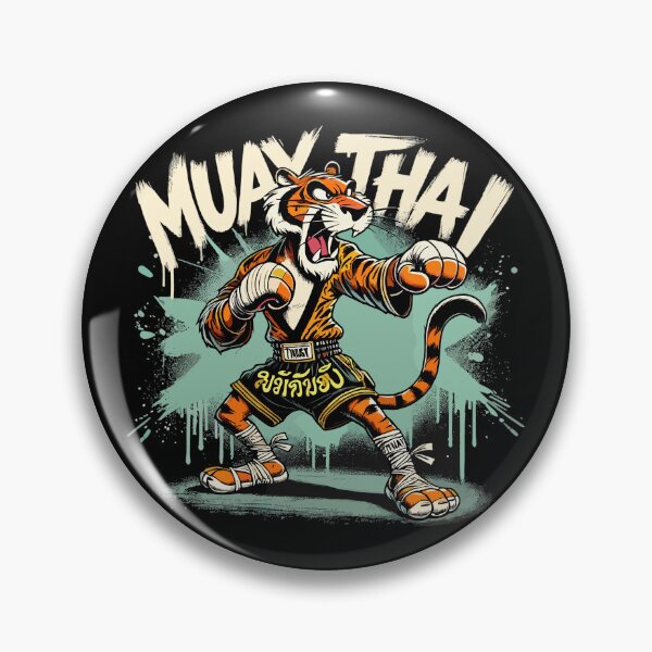 Item preview, Muay Thai Tiger Thai Boxing Boxing Gift designed and sold by Pineapple-Tree.