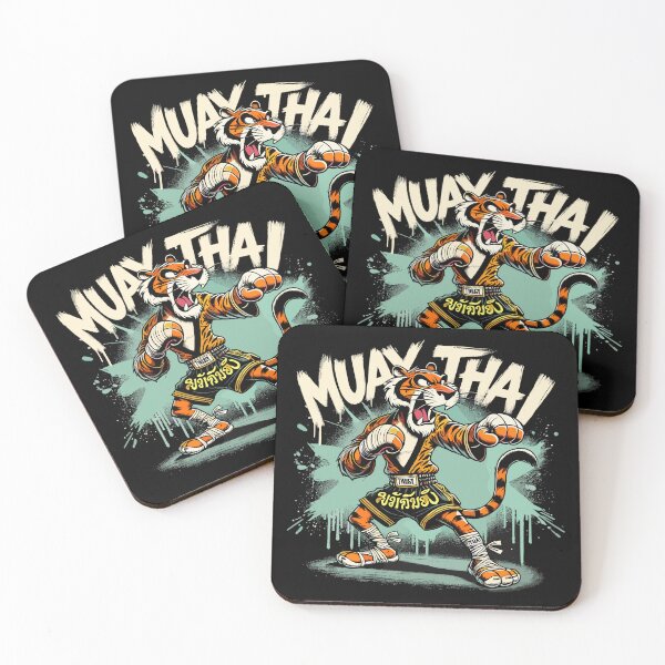 Item preview, Muay Thai Tiger Thai Boxing Boxing Gift designed and sold by Pineapple-Tree.