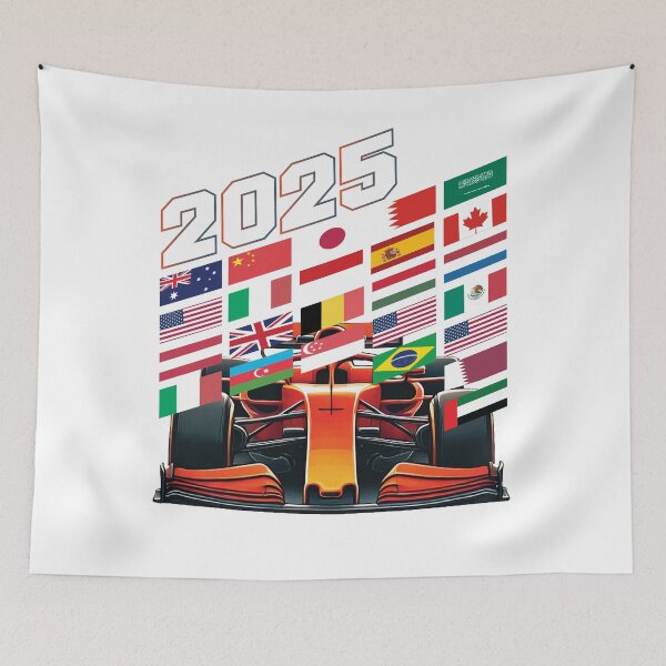 Item preview, Formula Racing 2025 World Championship 2025 calendar Grand Prix designed and sold by reval-store.