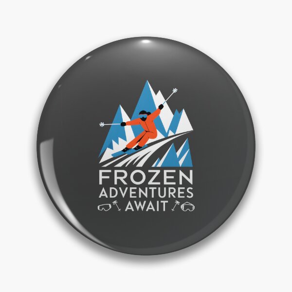 Item preview, Frozen adventures await winter sports lover designed and sold by FriendlyLlama.