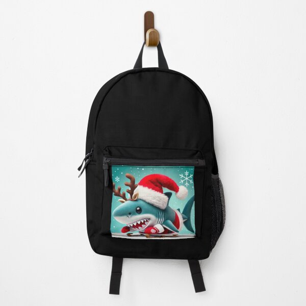 Item preview, Funny Christmas Shark Santa Claus designed and sold by Project4X.