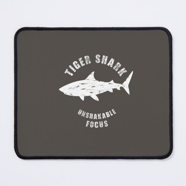 Item preview, Tiger Shark - Unshakable Focus, Unique designed and sold by villacreativa.