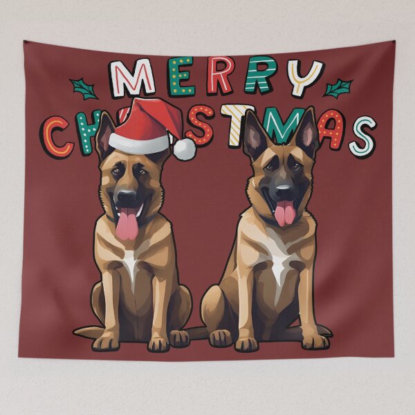 Item preview, Christmas Malinois – Merry Christmas designed and sold by GoodyPaws.