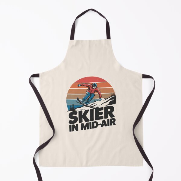 Item preview, Skier in mid-air winter sports designed and sold by FriendlyLlama.
