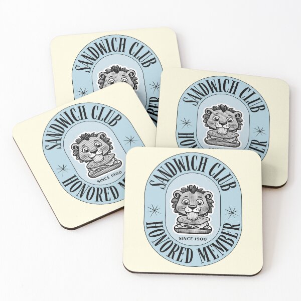 Item preview, Lion Eating Club Sandwich | Sandwich | Gobble Gala  designed and sold by Kids GobbleGala.