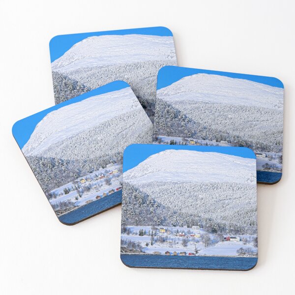Item preview, Norwegian Snowy Mountain Village Landscape designed and sold by Martyn R Arnold Fine Art Nature & Landscape Photography.