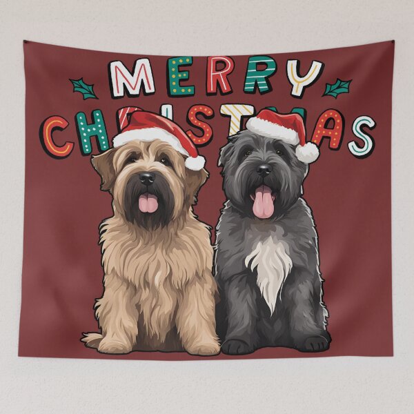 Item preview, Christmas Bouvier des Flandres – Merry Christmas designed and sold by GoodyPaws.