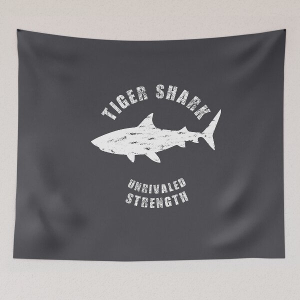 Item preview, Tiger Shark - Unrivaled Strength, Unique designed and sold by villacreativa.