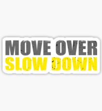 Move Over Slow Down Tow Truck Driver Sticker
