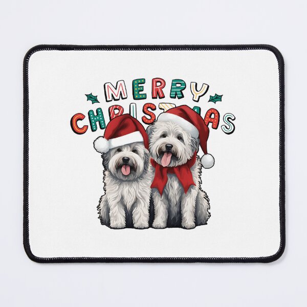 Item preview, Christmas Old English Sheepdogs – Merry Christmas designed and sold by GoodyPaws.