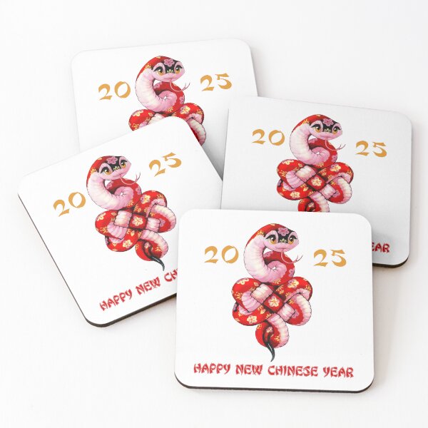 Item preview, Chinese New Year 2025 Red Snake Gifts designed and sold by Maniutek.
