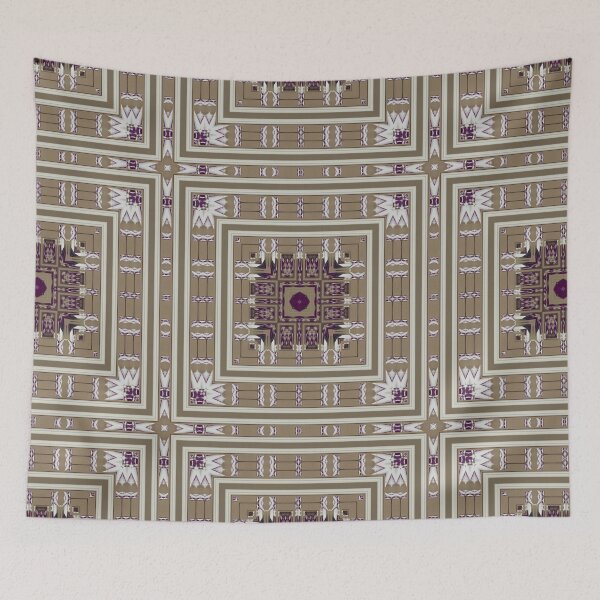 Item preview,  Minimaluxe Trend 2025 by Jenny Meehan 2 Brown and Purple  designed and sold by Jenny Meehan Art Prints and Patterns  .