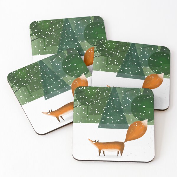 Item preview, Fox Cub in the Snow designed and sold by Andrew  Hitchen.
