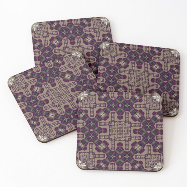 Item preview, Minimaluxe Trend 2025 by Jenny Meehan 5 Brown and Purple  designed and sold by Jenny Meehan Art Prints and Patterns  .