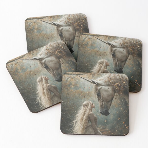 Item preview, Enchanted Encounter: A Dance with the Unicorn designed and sold by LemurianPortals.