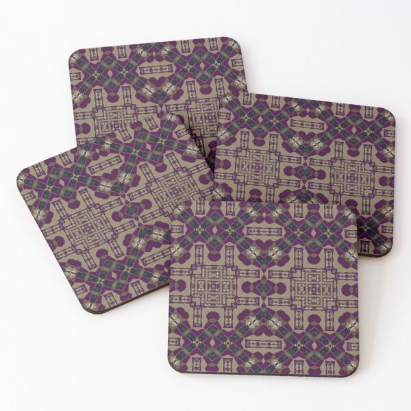 Item preview,  Minimaluxe Trend 2025 by Jenny Meehan 6 Brown and Purple  designed and sold by Jenny Meehan Art Prints and Patterns  .