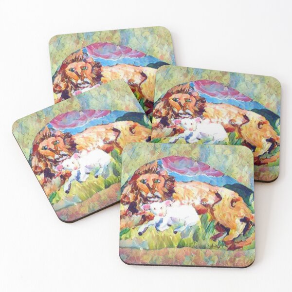 Item preview, Lion And Lamb designed and sold by pinkyjainpan.