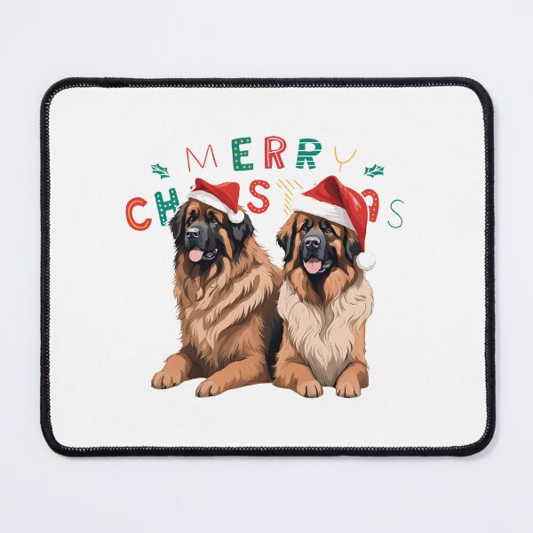 Item preview, Christmas Leonbergers – Merry Christmas designed and sold by GoodyPaws.