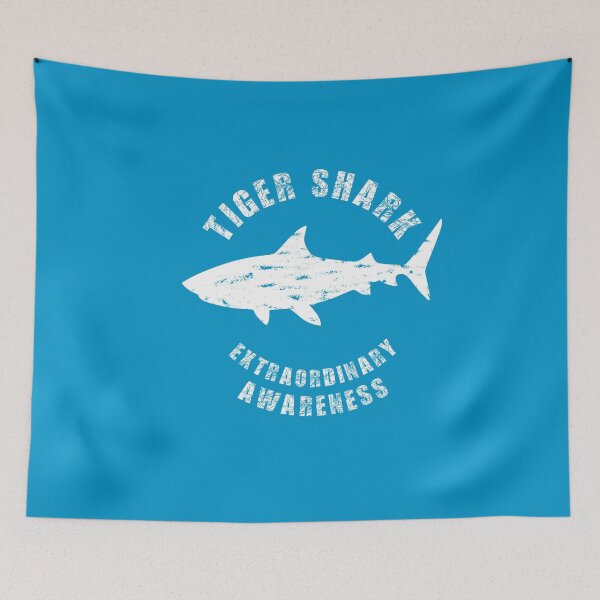 Item preview, Tiger Shark - Extraordinary Awareness, Unique designed and sold by villacreativa.