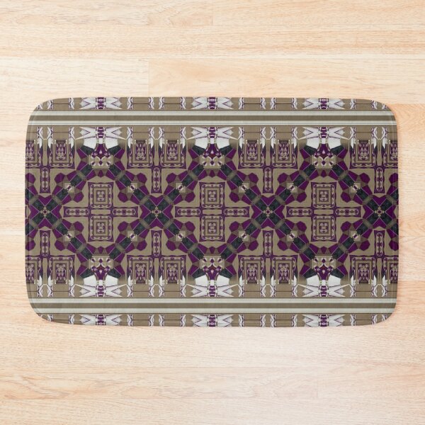 Item preview,  Minimaluxe Trend 2025 by Jenny Meehan 7 Brown and Purple  designed and sold by Jenny Meehan Art Prints and Patterns  .