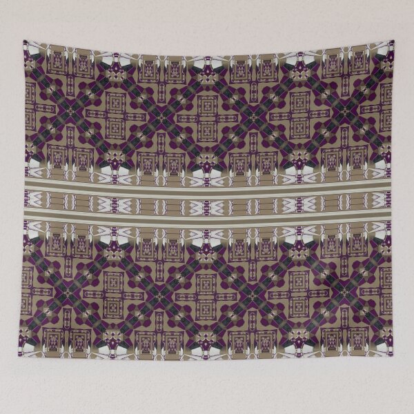 Item preview,  Minimaluxe Trend 2025 by Jenny Meehan 7 Brown and Purple  designed and sold by Jenny Meehan Art Prints and Patterns  .