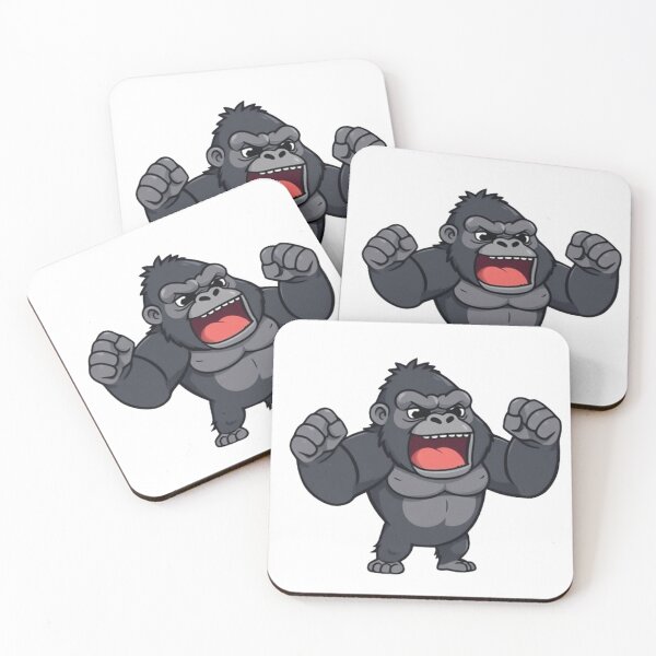 Item preview, A Gorilla Roaring designed and sold by OhshunStudios.