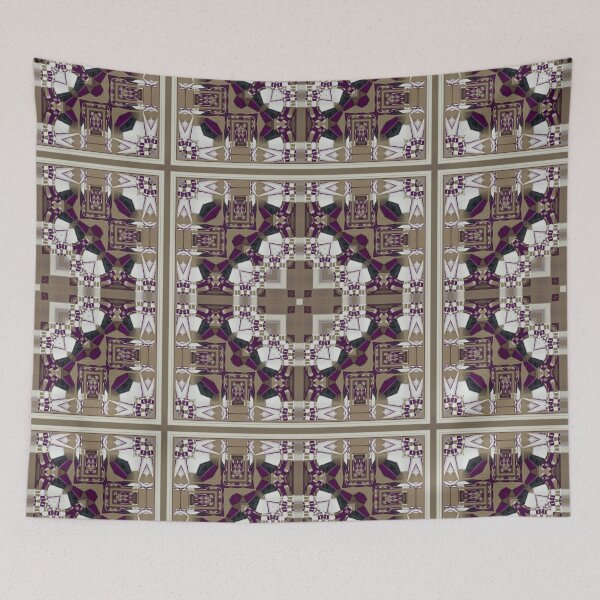 Item preview, Minimaluxe Trend 2025 by Jenny Meehan 8 Brown and Purple  designed and sold by Jenny Meehan Art Prints and Patterns  .