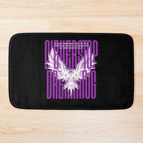 Item preview, Never stop dreaming, inspiration design  designed and sold by redwolf92.
