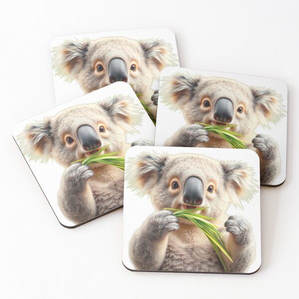 Item preview, Koala Bear Eating Grass in Australia T-shirt designed and sold by timedesignkardi.