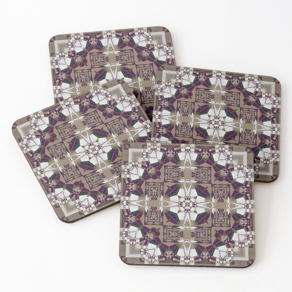 Item preview, Minimaluxe Trend 2025 by Jenny Meehan 10 Brown and Purple  designed and sold by Jenny Meehan Art Prints and Patterns  .