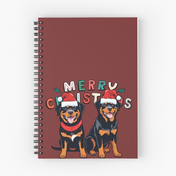 Item preview, Christmas Rottweilers – Merry Christmas designed and sold by GoodyPaws.