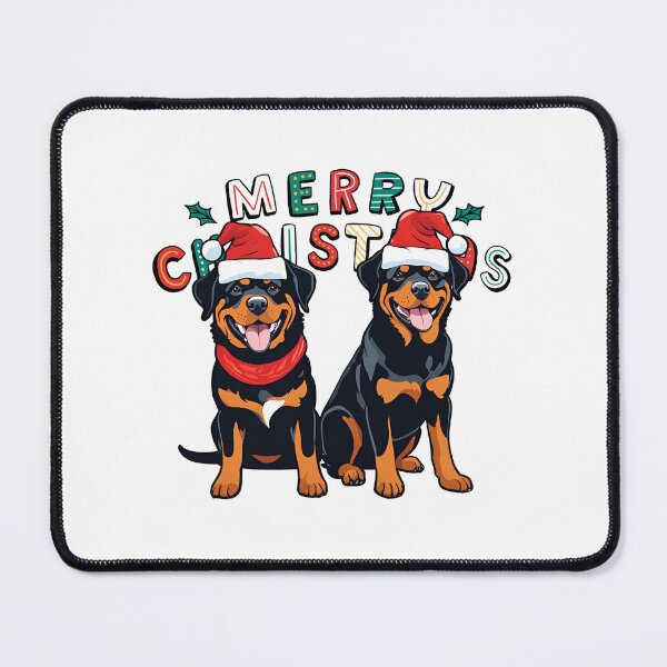 Item preview, Christmas Rottweilers – Merry Christmas designed and sold by GoodyPaws.