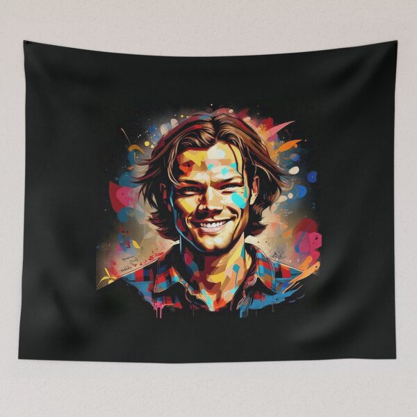 Item preview, Sam Winchester Graffiti Art designed and sold by desire313.