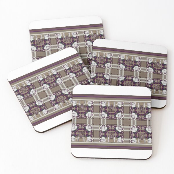 Item preview, Minimaluxe Trend 2025 by Jenny Meehan 11 Brown and Purple  designed and sold by Jenny Meehan Art Prints and Patterns  .