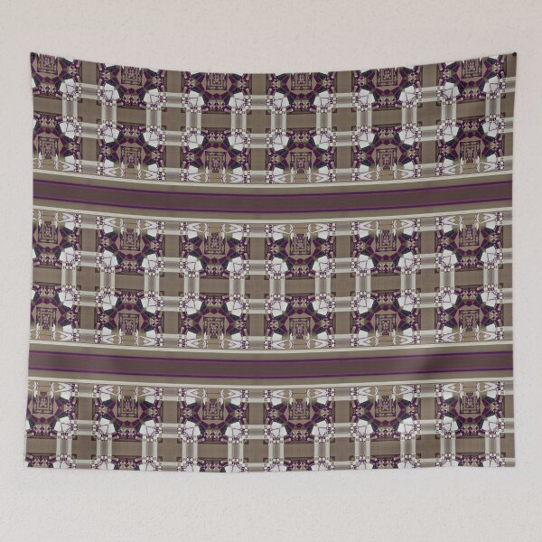 Item preview, Minimaluxe Trend 2025 by Jenny Meehan 11 Brown and Purple  designed and sold by Jenny Meehan Art Prints and Patterns  .