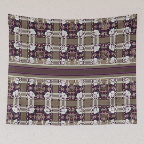Item preview, Minimaluxe Trend 2025 by Jenny Meehan 12 Brown and Purple  designed and sold by Jenny Meehan Art Prints and Patterns  .